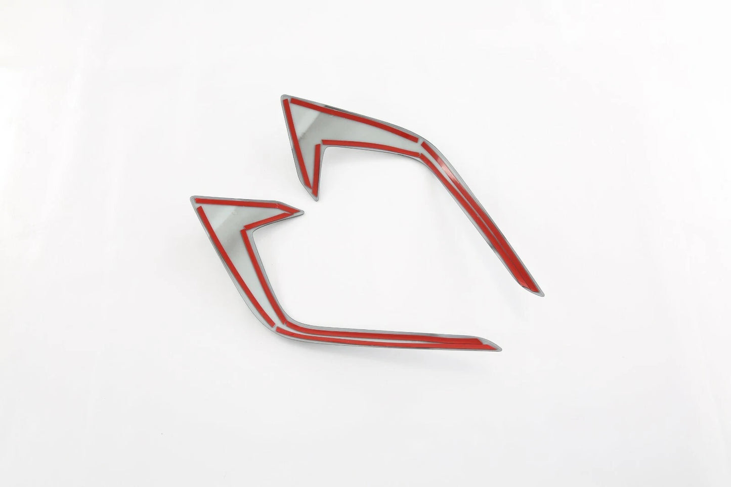 Front Fog Light Eyelid Carbon Fiber Cover Trim for Honda Civic Sedan (2022-2023)