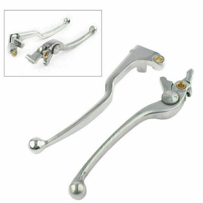 Chrome Brake Clutch Hand Levers for Yamaha YZF R1, R6, R6S (1999-2010)
