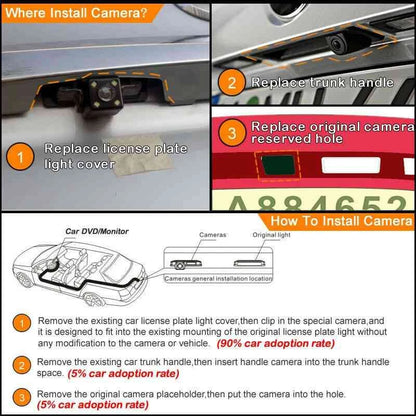 Reverse Rear View Backup Camera for Lexus ES250 ES300h ES350 GX460 IS300
