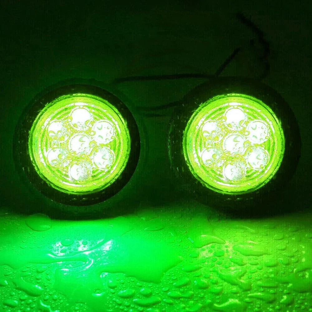 Green Side Marker Light for Truck Trailer (Clearance Light)