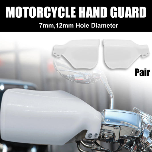 White Handlebar Guard for Yamaha
