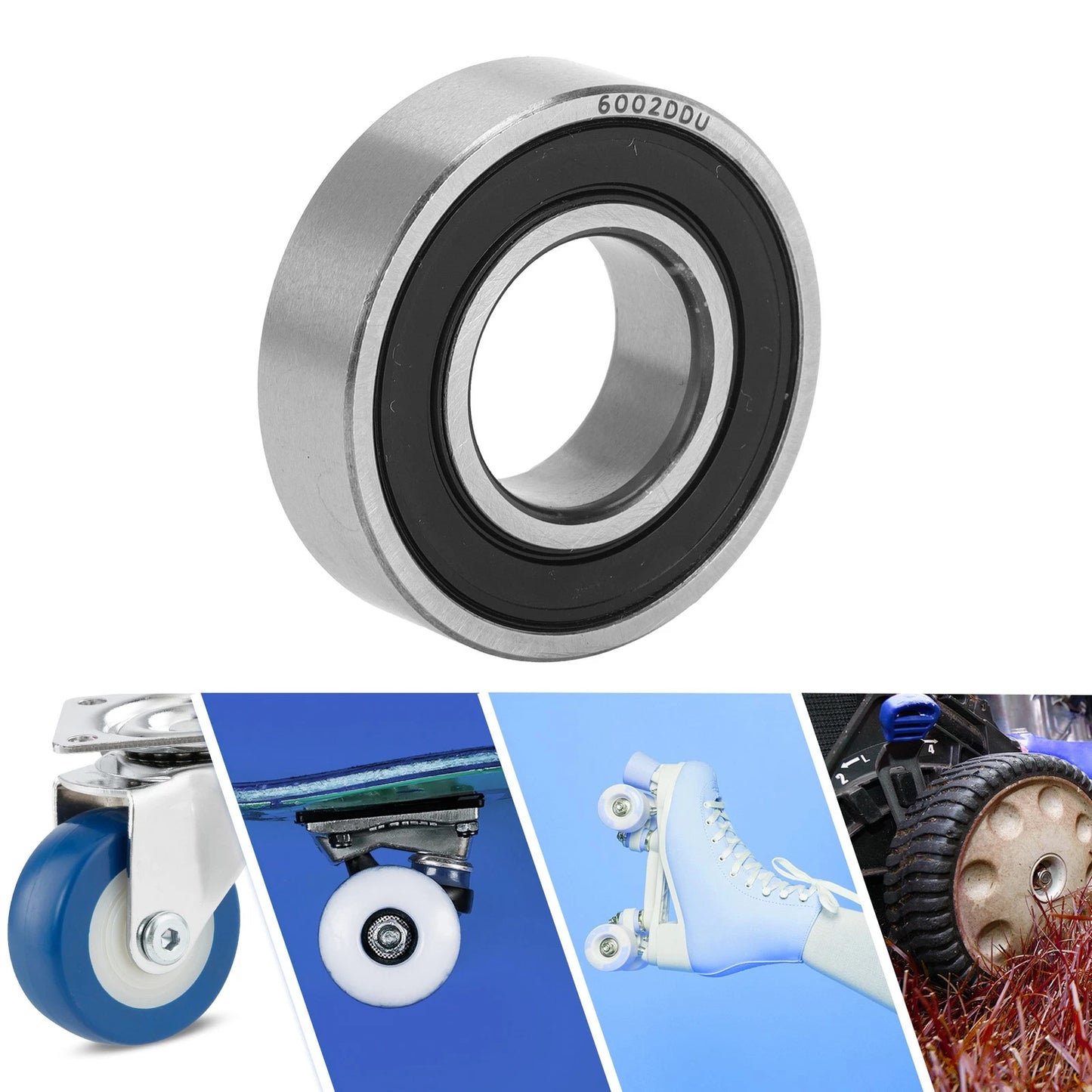 15x32x9mm Deep Groove Ball Bearings for Scooter Skateboard Wheel