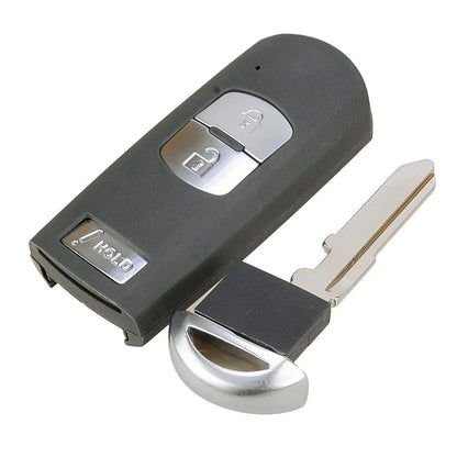 3 Button Remote Control Key Fob Housing for Mazda 3, CX-3, CX-5, CX-9 (2014-2023)