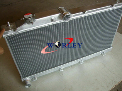 Aluminum Radiator & Fans for Subaru Impreza WRX STI 2.0L 2.5L Turbo (2008-2018)