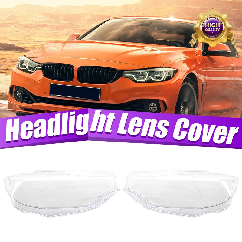 Headlight Lens Cover for BMW 4 Series F32 F33 F36 F80 F82 M3 M4 (2013-2017)