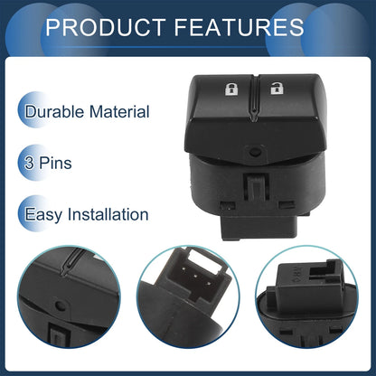 Door Lock Switch Front Right Passenger for Chevrolet Cobalt (2005-2010)