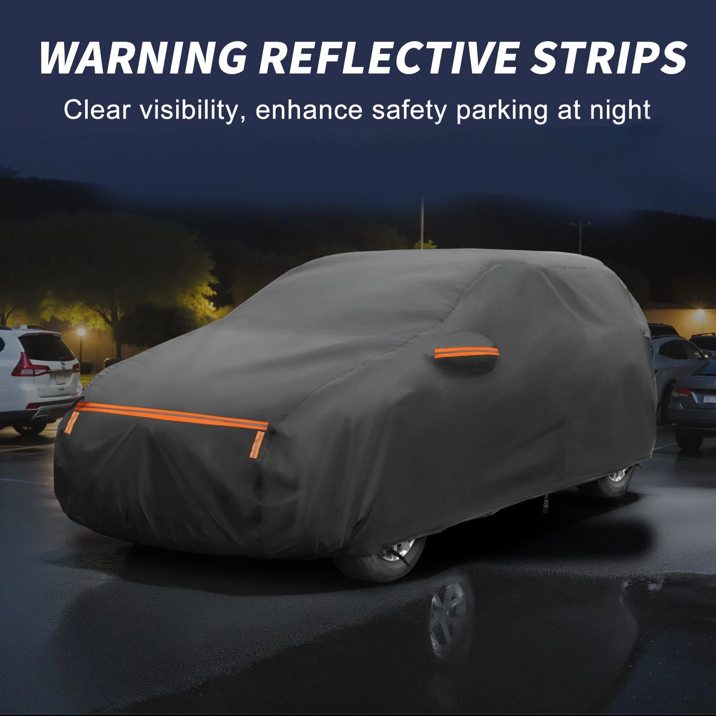 Waterproof Aluminum Film Cotton Car Cover for Toyota Sienta (2015-2023)