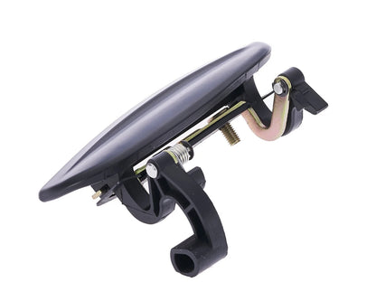Rear Left Outer Door Handle Smooth Black for Kia Rio (2002-2005)