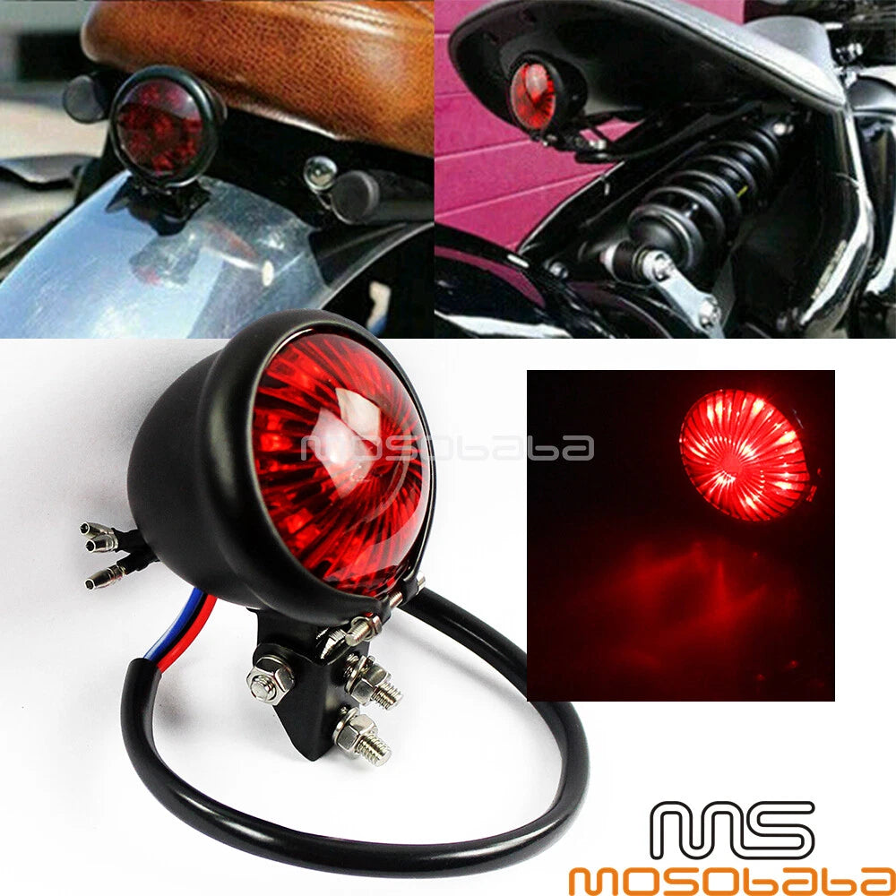LED Rear Taillight Red Lens for Harley-Davidson Scrambler