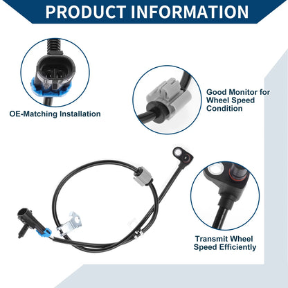 ABS Wheel Speed Sensor for Chevrolet Astro AWD Right