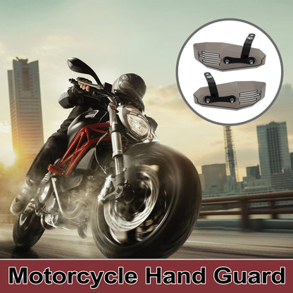 Hand Guard / Set / Universal Smoked PC Hand Guard for Motorcycle