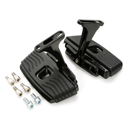 Passenger Floorboards for Harley CVO Road Street Glide (2023-2025) Black