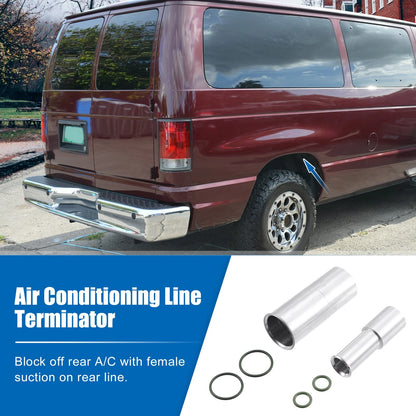 Rear AC Block Off Kit for Ford E Series Econoline Van (1992-2017)