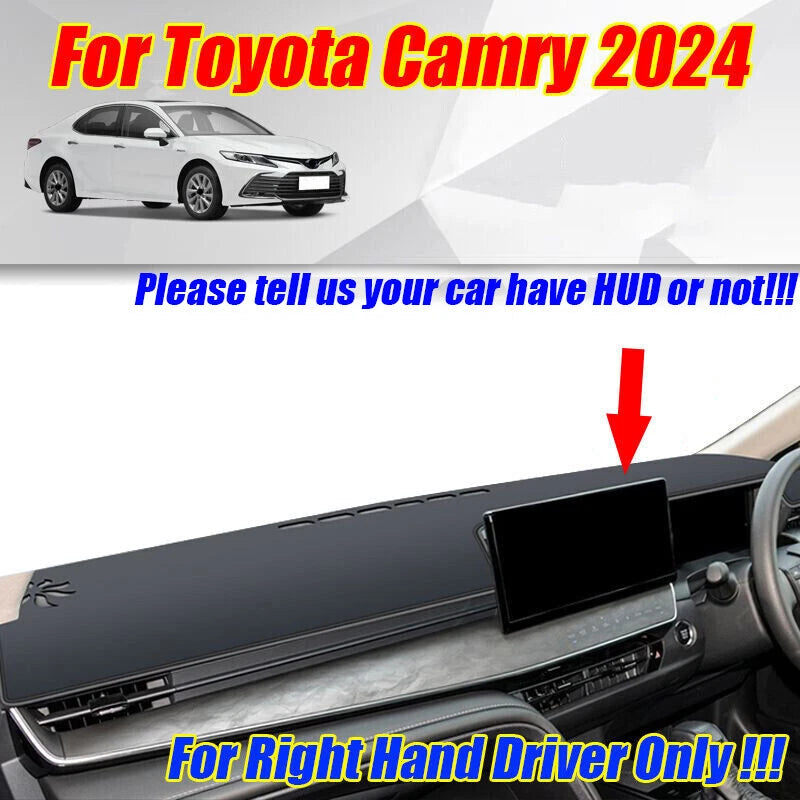 RHD / Leather Dashboard Cover / for Toyota Camry (2024–2024)