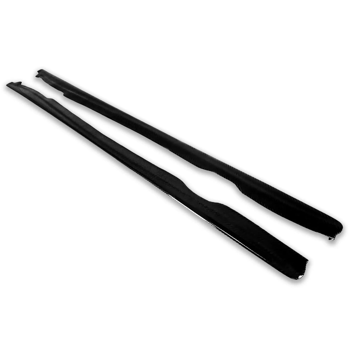 3 x Black FRP Side Skirt Extensions for BMW E89 Z4 (2009-2016)