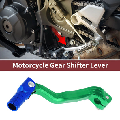 Folding Gear Shifter Lever for Bosuer M4 Green/Blue Head