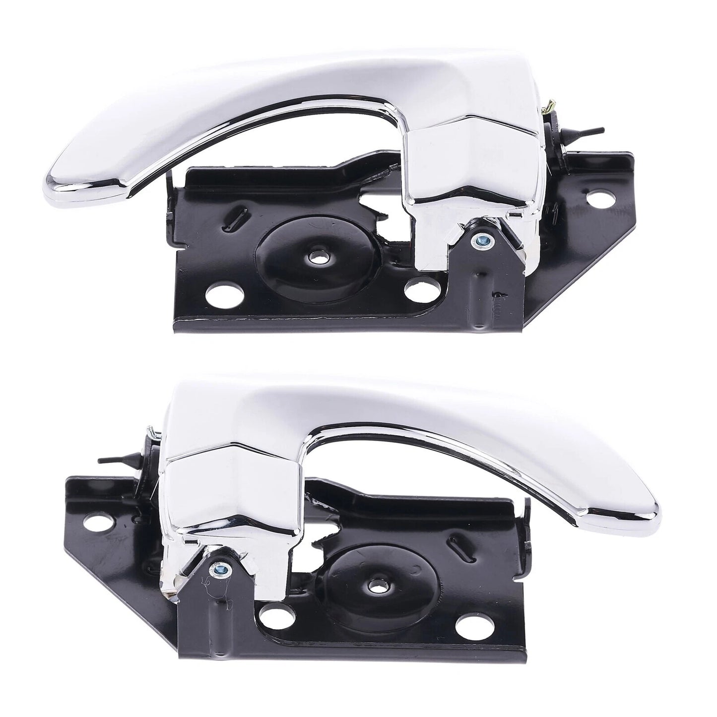 Door Handle Inner 4x Chrome for Hyundai Santa Fe (2000–2005)