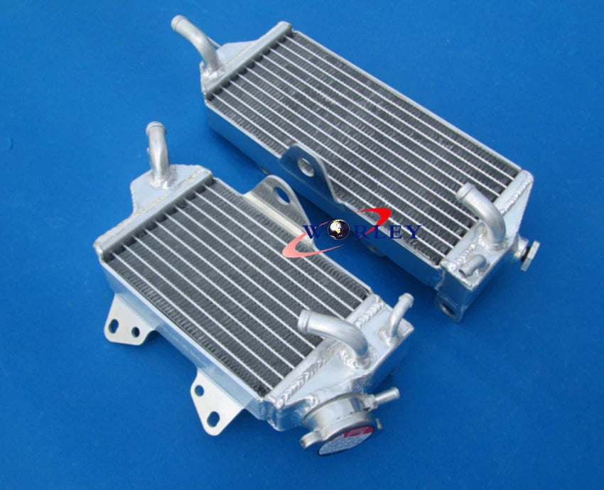 Aluminum Radiator L&R for Kawasaki KX125 KX 125 (1990-1991)