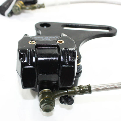 Hydraulic Rear Disc Brake Caliper System + Pad for 110cc 125cc 140cc Dirt Bike