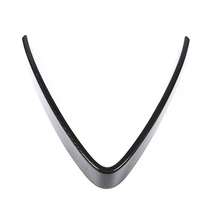 Carbon Fiber ABS Front Grille Cover & Logo Ring Trim for Alfa Romeo Stelvio (2017-2023)