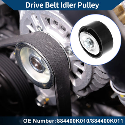 Drive Belt Idler Pulley 1 Pc for Toyota 4Runner (2010–2019)