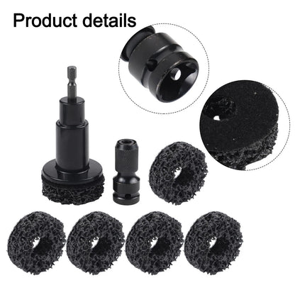 8PCS / Automotive Rust Removal Tools for Hub Shafts and Brake Disc Cleaning
