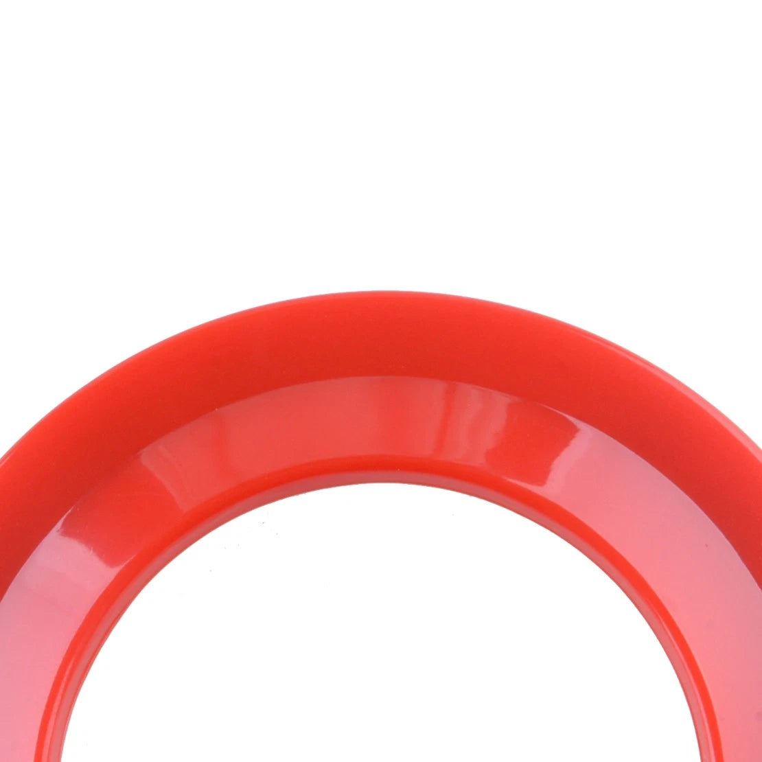 2 x Red A Pillar Speaker Cover Rings for Jeep Wrangler JK (2008-2014)