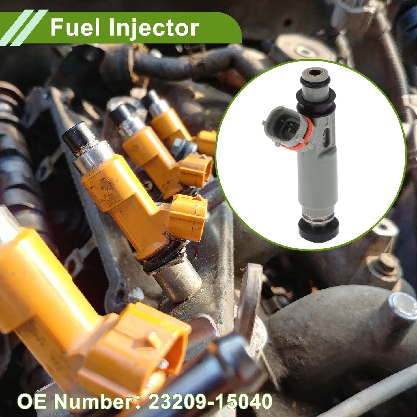 Fuel Injector 1 Pcs for TOYOTA COROLLA AE10 CE10 EE10