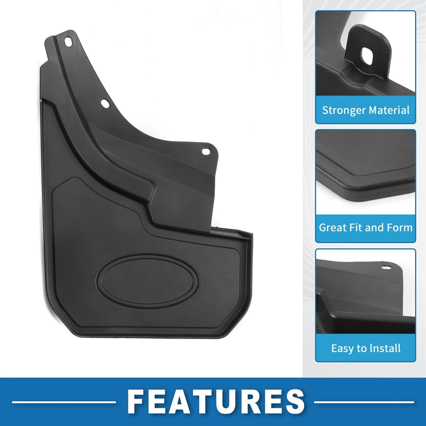 Mud Flap Splash Guards for Land Rover Defender 90 110