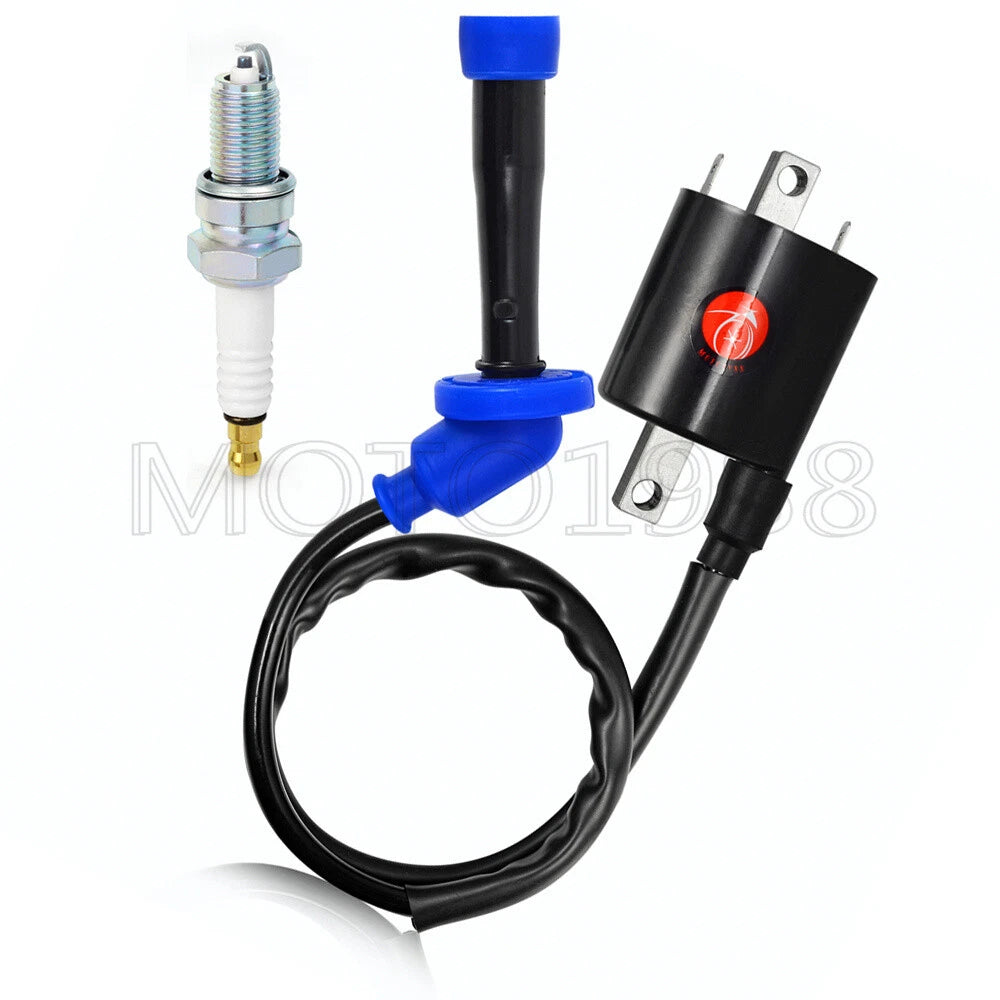 Ignition Coil Spark Plug for Yamaha V Star 650 XVS650 Classic Silverado 98-16