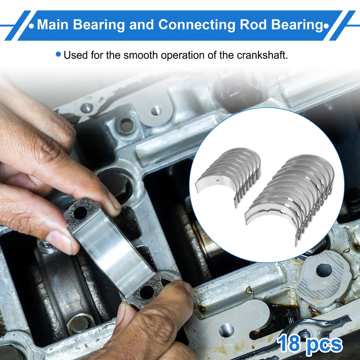 Main & Connecting Rod Bearings for Toyota Hiace (1997-2001)