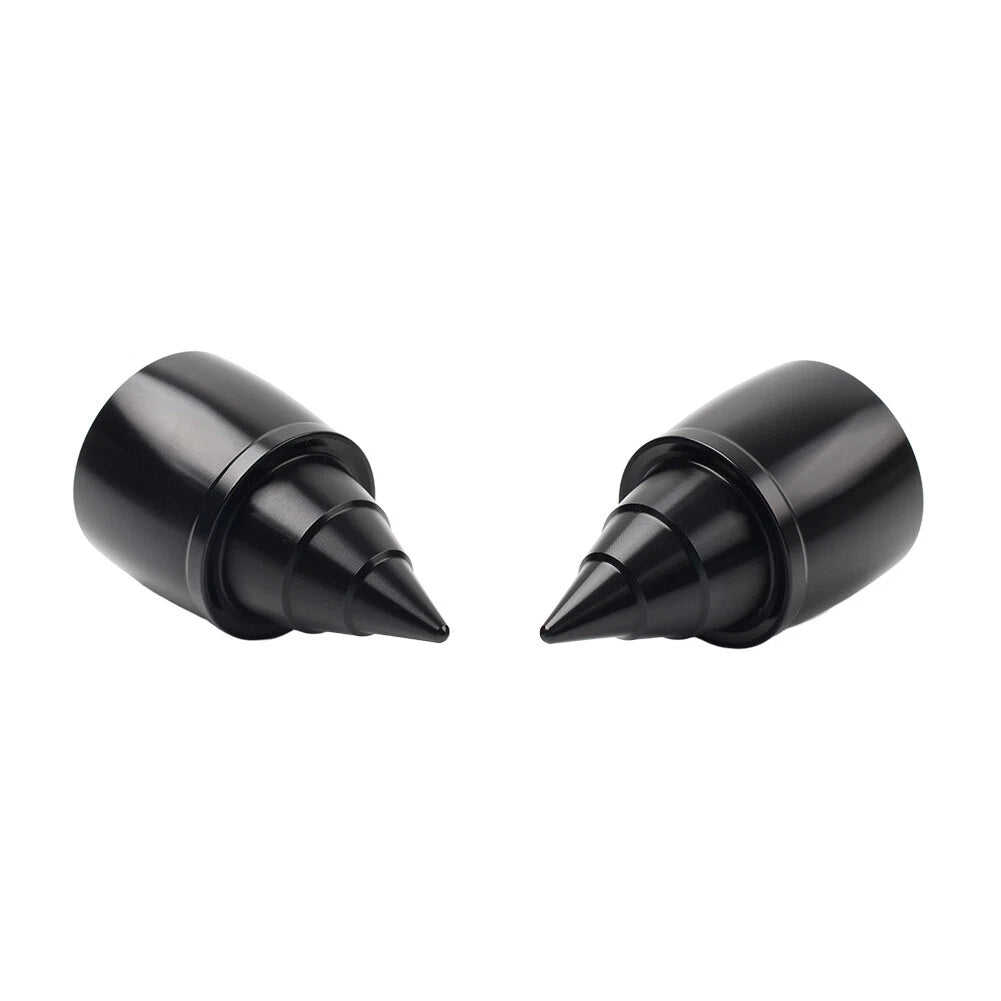 Front Axle Cap Nut Covers for Harley Touring Road Glide Dyna FXD Street Bob