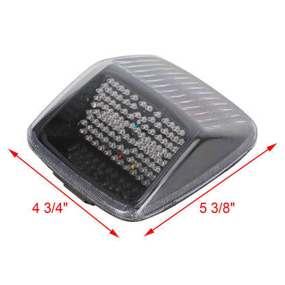 Tail Light & Turn Signals for V-ROD VRSCA Night Rod 2002-2011 Clear 2 x