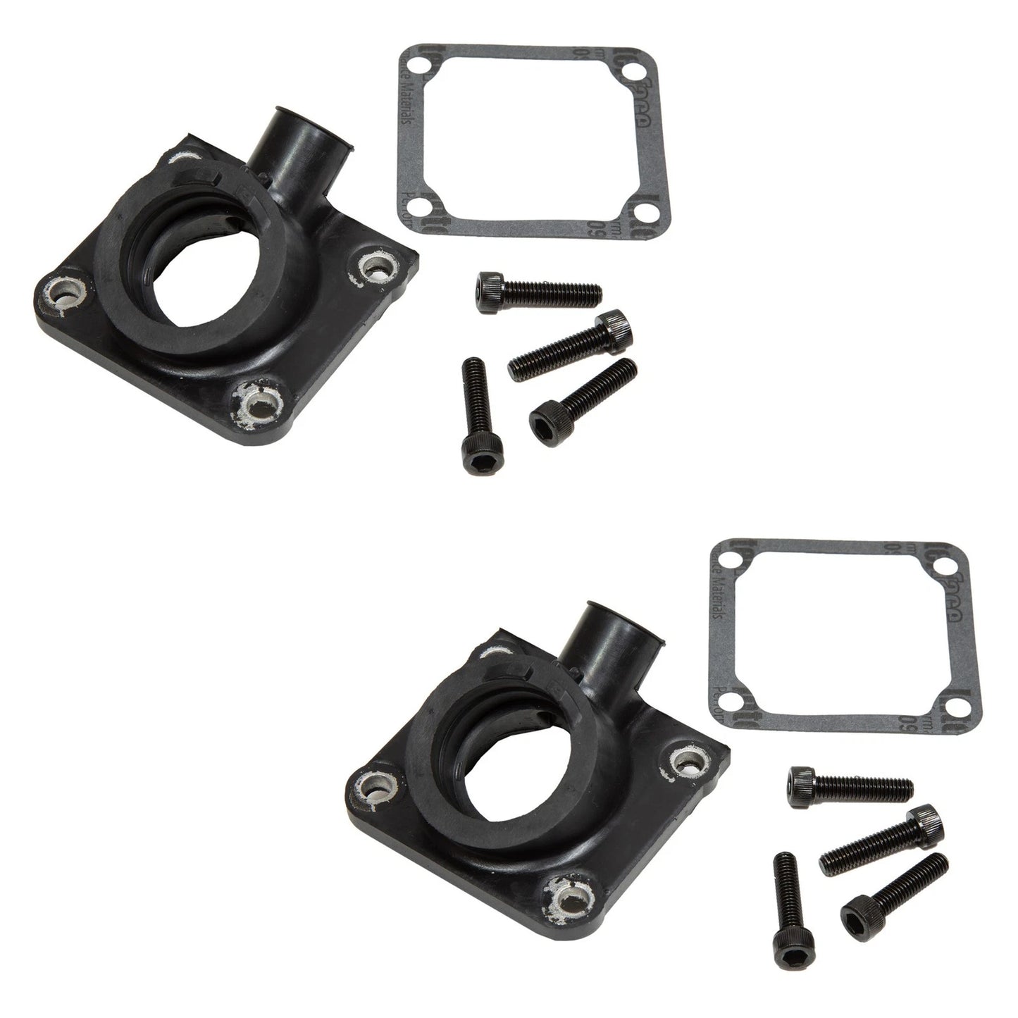 2 x Carb Flanges, Gaskets & Bolts for Yamaha Banshee 350 (1987–2006)