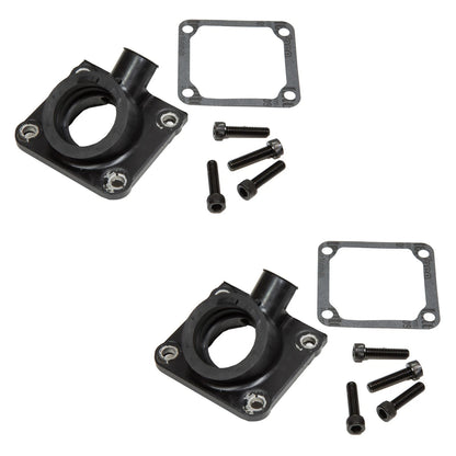 2 x Carb Flanges, Gaskets & Bolts for Yamaha Banshee 350 (1987–2006)