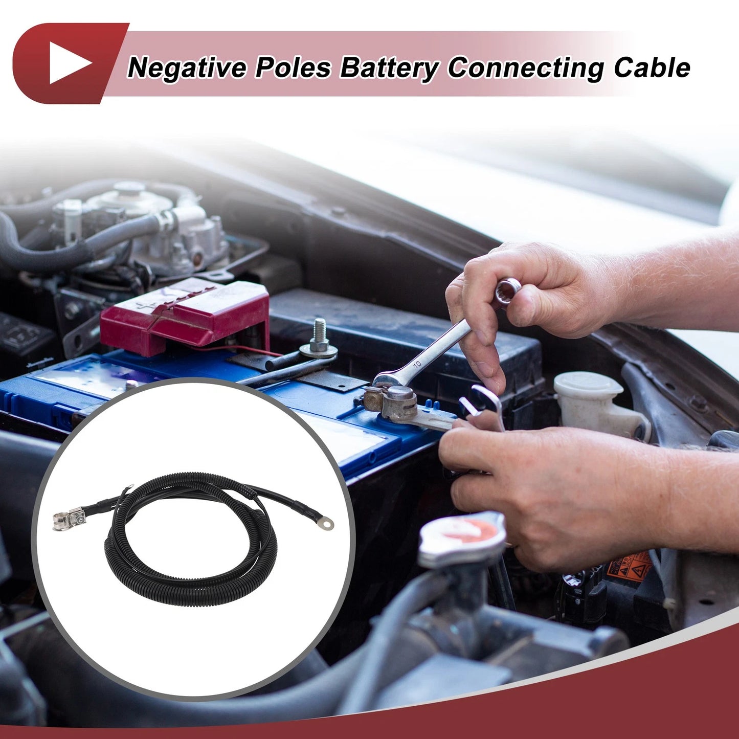 Negative poles Battery Connecting Cable Chevrolet Silverado 2500HD (2007-2013)