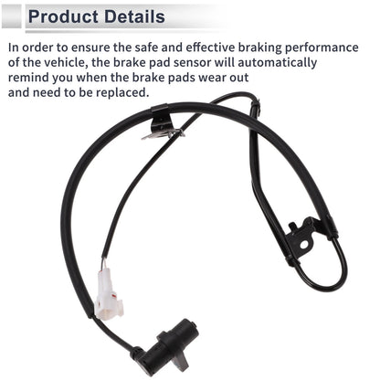Front Wheel Brake Pad Wear Sensor for Toyota Prius (2001-2009)