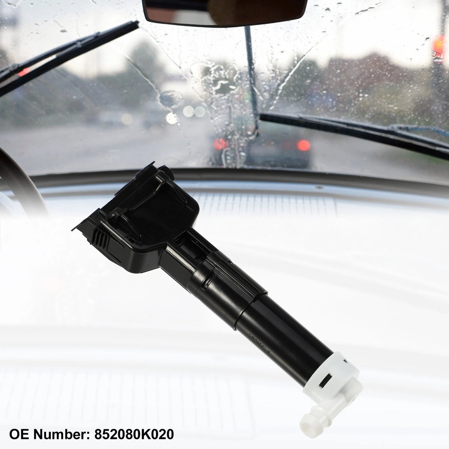 Front Left Headlight Washer Nozzle for Toyota Hilux (2004–2015)
