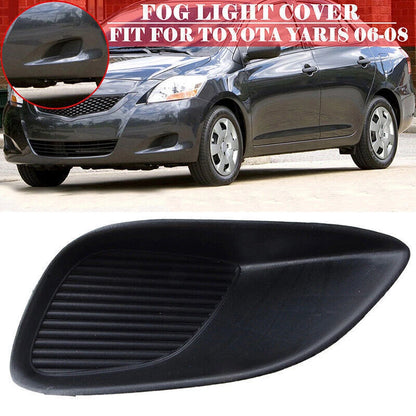 LH Side Fog Light Cover for 2007-2012 Toyota Yaris Sedan (2 x Covers)
