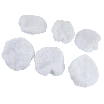 6 x 240mm Polisher Car Buffer Waxer Polishing Pads for Vehicles