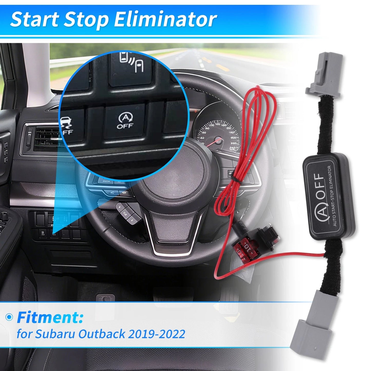 Auto Start Stop Eliminator for Subaru Outback (2019-2022)