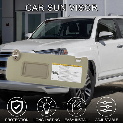 Left Driver Side Car Sun Visor with Mirror for Toyota 4Runner