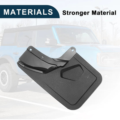 Mud Flap Splash Guard for Ford Bronco (2021-2024)