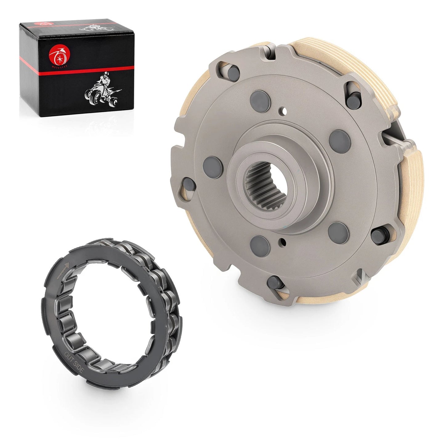 Wet Clutch Centrifugal + One Way Bearing for Honda TRX300 Fourtrax (1988–2000)