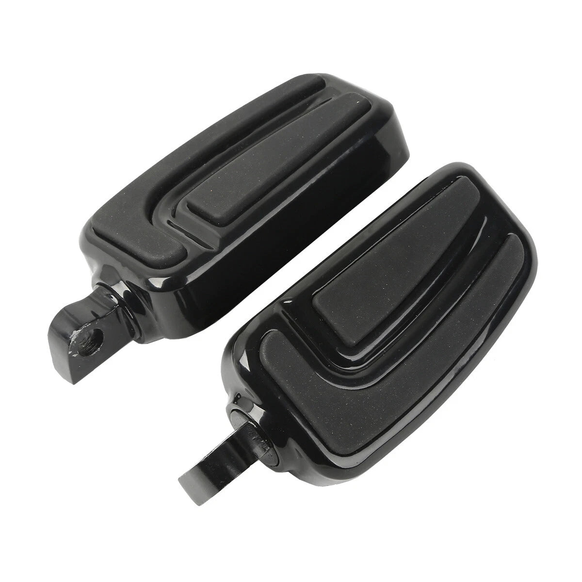10mm Male Mount Footpegs for Harley Touring Sportster XL883 1200 (2004-2023)