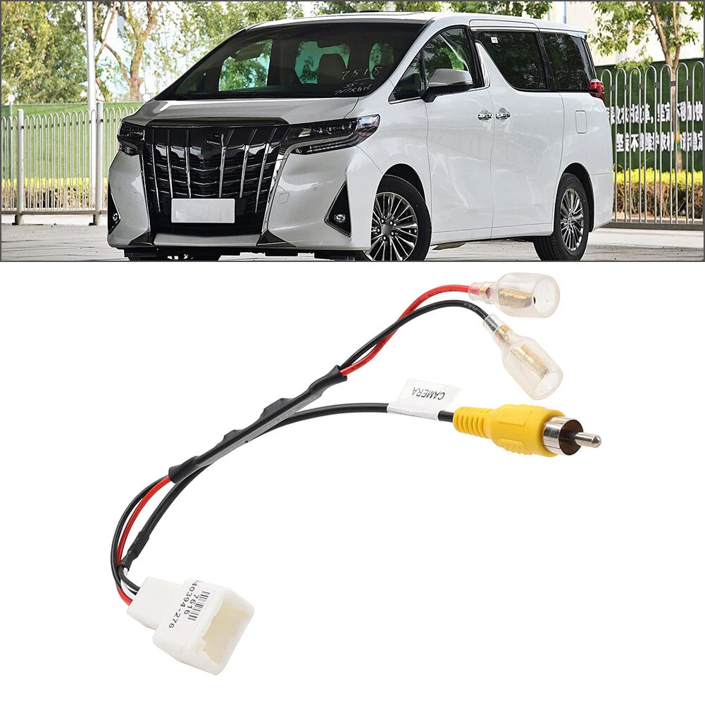 Reverse Camera Video Adapter Wiring for Toyota Alphard, Noah, Prius, Previa