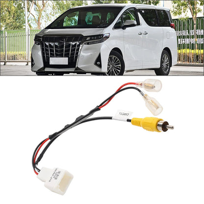 Reverse Camera Video Adapter Wiring for Toyota Alphard, Noah, Prius, Previa