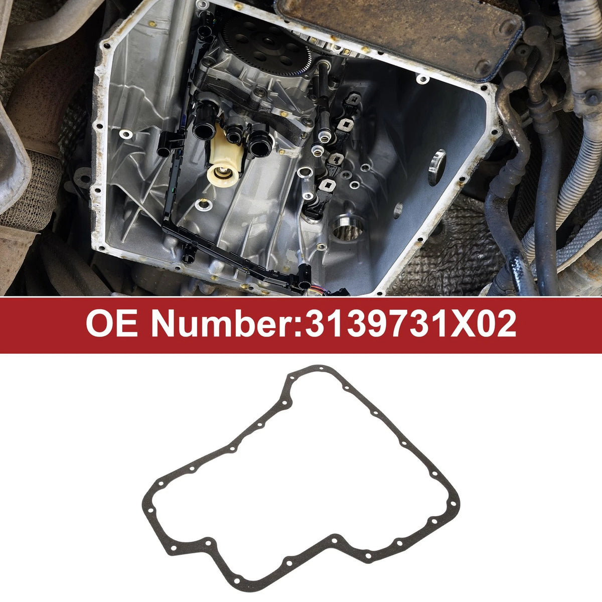 Oil Pan Gasket for Nissan Sentra, Versa (1991-2006, 2009-2011)