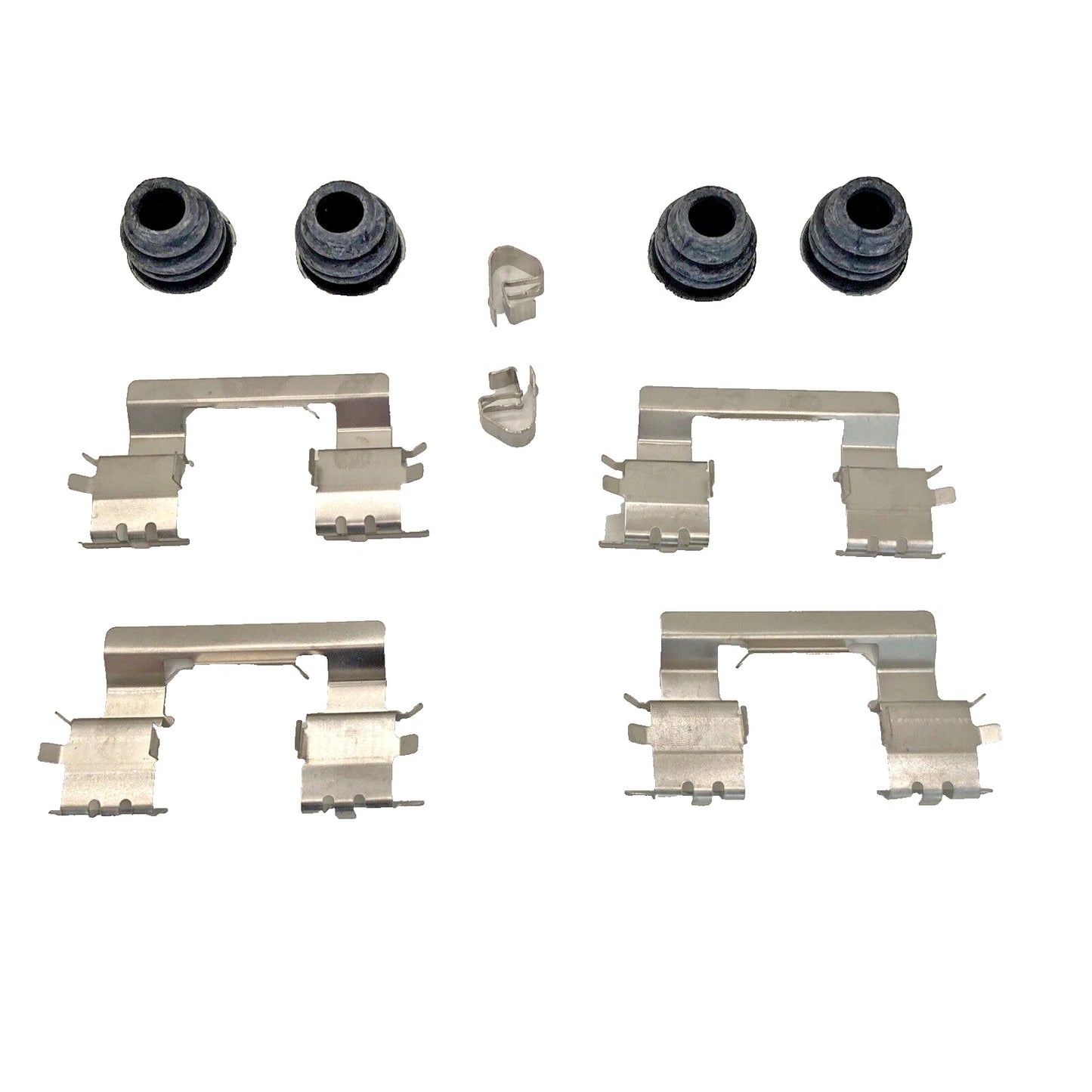 Front Brake Pad Shims Caliper Hardware Kit for Toyota Corolla ZZE