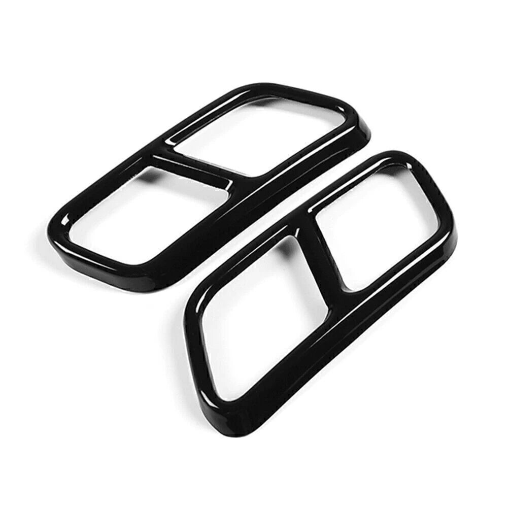 Muffler Tip Tail Pipe Cover Trim for Benz S Class W221 W222 (2010-2017)